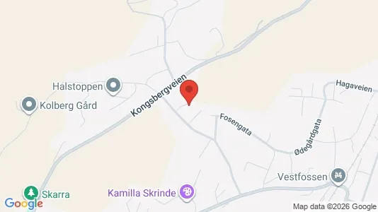 Apartments for rent i Øvre Eiker - kort over placeringen