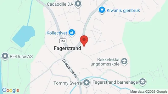 Rooms for rent i Nesodden - kort over placeringen