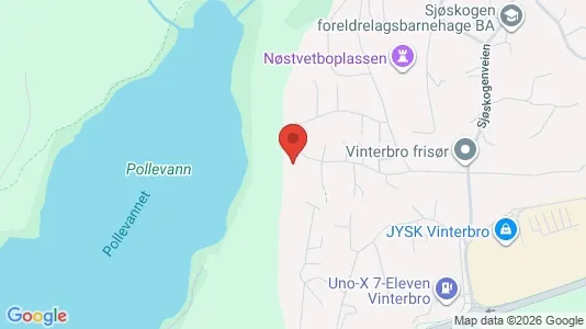 Rooms for rent i Ås - kort over placeringen