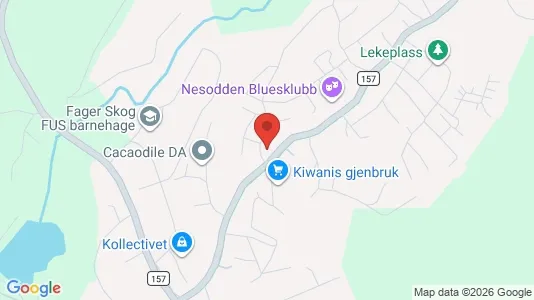 Apartments for rent i Nesodden - kort over placeringen