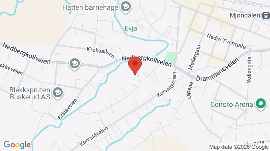 Apartments for rent i Nedre Eiker - kort over placeringen