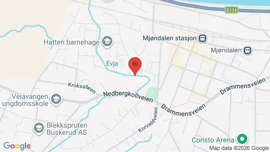 Apartments for rent i Nedre Eiker - kort over placeringen
