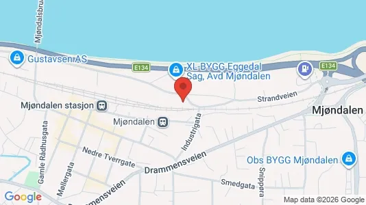 Apartments for rent i Nedre Eiker - kort over placeringen