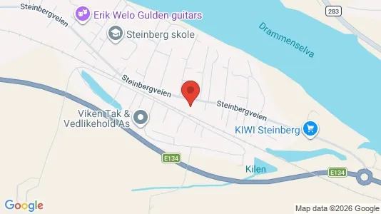 Apartments for rent i Nedre Eiker - kort over placeringen