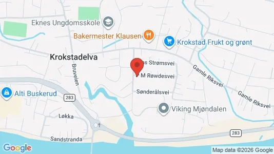 Apartments for rent i Nedre Eiker - kort over placeringen