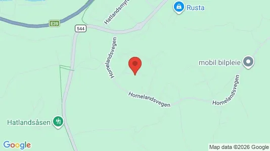 Apartments for rent i Stord - kort over placeringen