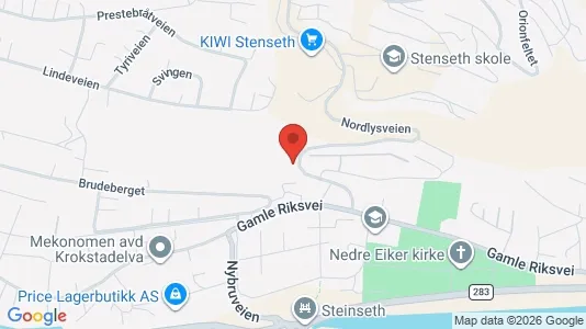Apartments for rent i Nedre Eiker - kort over placeringen