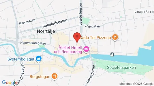 Apartments for rent i Norrtälje - kort over placeringen