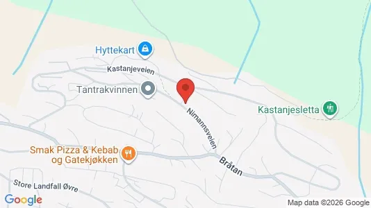 Apartments for rent i Drammen - kort over placeringen