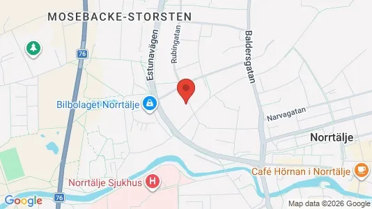 Apartments for rent i Norrtälje - kort over placeringen