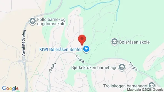 Rooms for rent i Ski - kort over placeringen