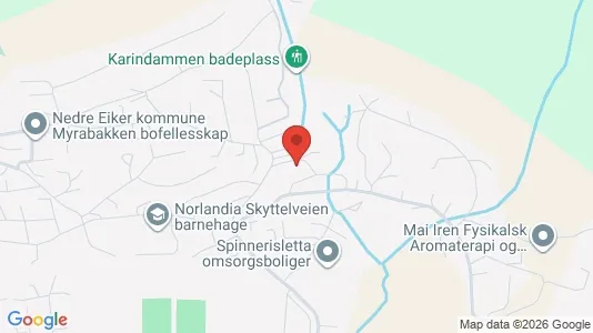 Apartments for rent i Nedre Eiker - kort over placeringen