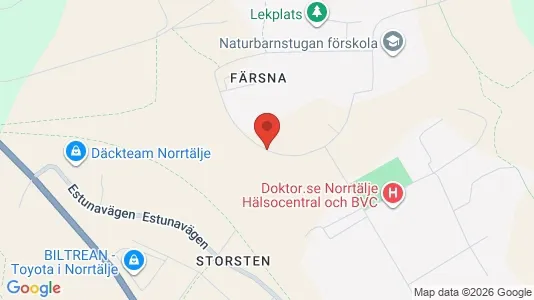 Apartments for rent i Norrtälje - kort over placeringen