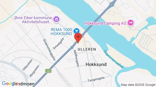Apartments for rent i Øvre Eiker - kort over placeringen