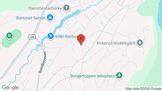 Rooms for rent i Røyken - kort over placeringen
