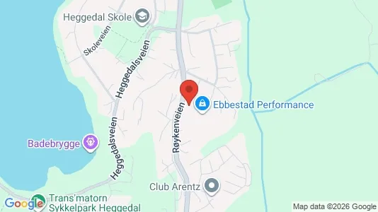 Rooms for rent i Asker - kort over placeringen