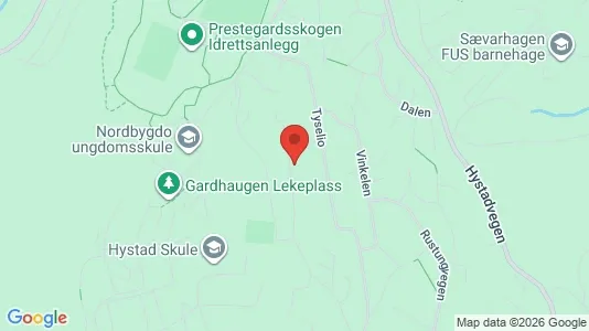 Rooms for rent i Stord - kort over placeringen