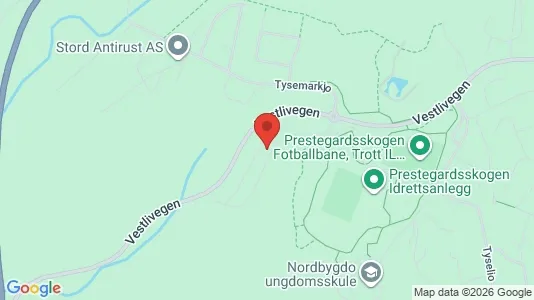 Apartments for rent i Stord - kort over placeringen