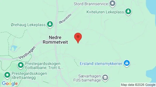 Apartments for rent i Stord - kort over placeringen