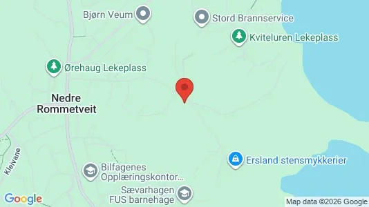Apartments for rent i Stord - kort over placeringen