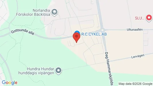 Apartments for rent i Uppsala - kort over placeringen