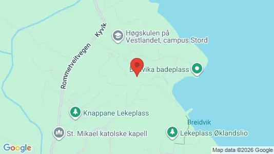 Apartments for rent i Stord - kort over placeringen
