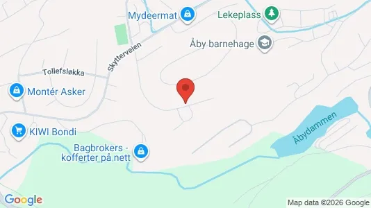 Apartments for rent i Asker - kort over placeringen