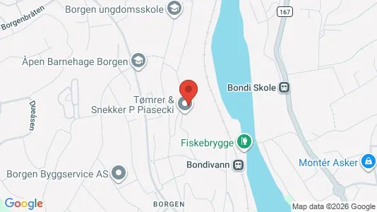 Apartments for rent i Asker - kort over placeringen
