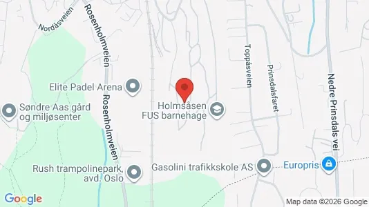 Rooms for rent i Oslo Søndre Nordstrand - kort over placeringen