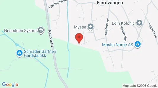 Apartments for rent i Nesodden - kort over placeringen