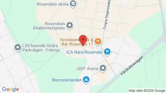 Apartments for rent i Uppsala - kort over placeringen