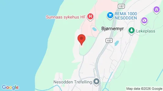 Apartments for rent i Nesodden - kort over placeringen