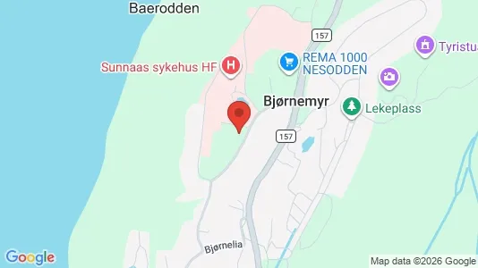 Apartments for rent i Nesodden - kort over placeringen
