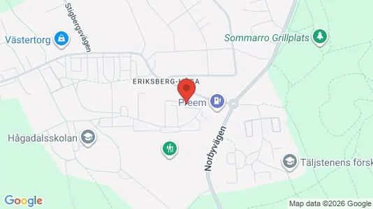 Apartments for rent i Uppsala - kort over placeringen