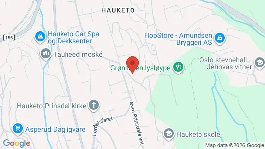 Rooms for rent i Oslo Søndre Nordstrand - kort over placeringen
