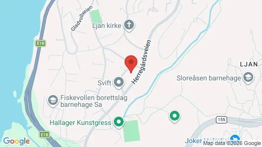 Rooms for rent i Oslo Nordstrand - kort over placeringen