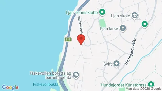 Rooms for rent i Oslo Nordstrand - kort over placeringen