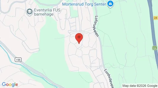 Apartments for rent i Oslo Søndre Nordstrand - kort over placeringen