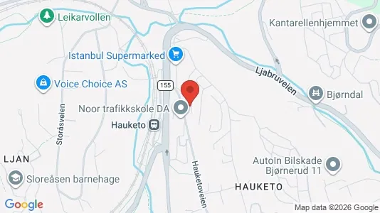 Apartments for rent i Oslo Søndre Nordstrand - kort over placeringen