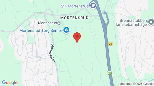 Apartments for rent i Oslo Søndre Nordstrand - kort over placeringen