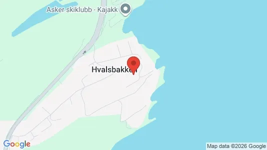 Rooms for rent i Asker - kort over placeringen