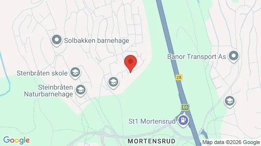 Rooms for rent i Oslo Søndre Nordstrand - kort over placeringen