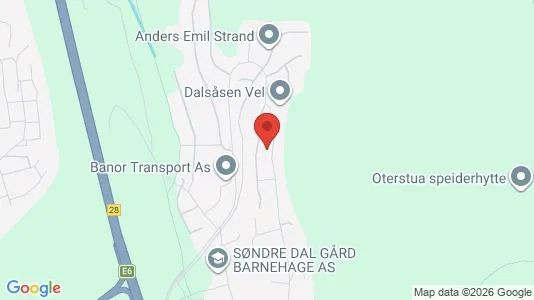 Rooms for rent i Oslo Søndre Nordstrand - kort over placeringen