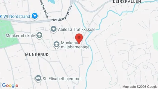 Apartments for rent i Oslo Nordstrand - kort over placeringen