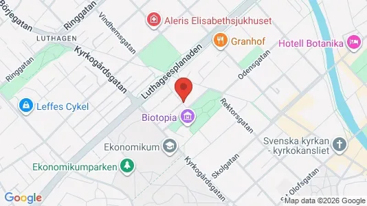 Apartments for rent i Uppsala - kort over placeringen