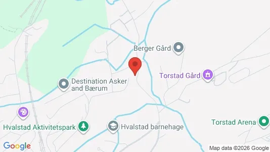Rooms for rent i Asker - kort over placeringen