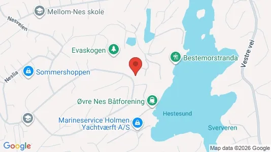 Rooms for rent i Asker - kort over placeringen