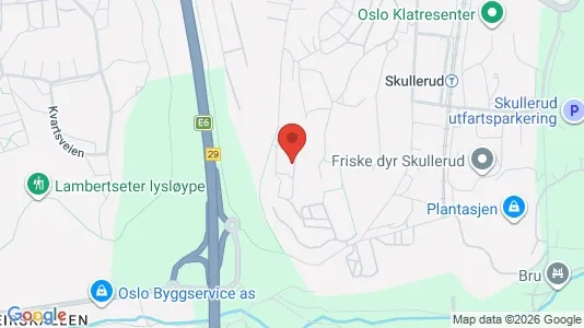 Apartments for rent i Oslo Østensjø - kort over placeringen