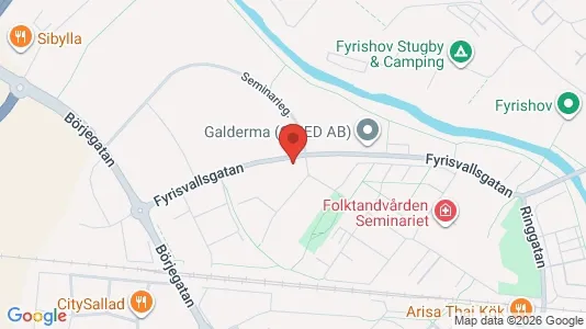 Apartments for rent i Uppsala - kort over placeringen