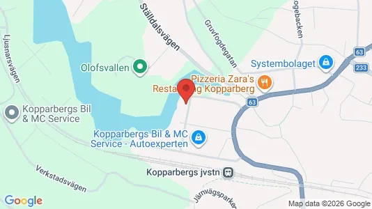 Apartments for rent i Ljusnarsberg - kort over placeringen